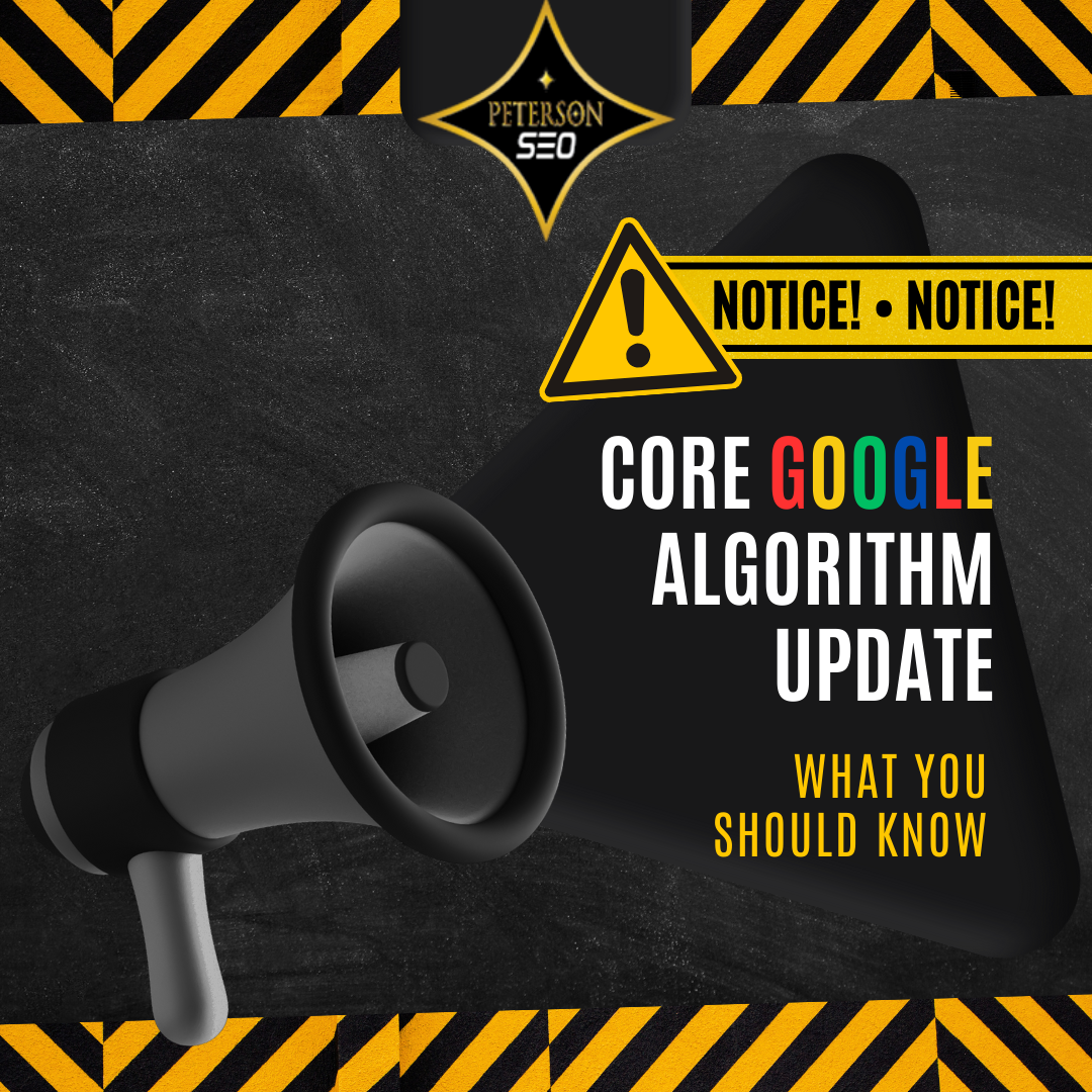 Peterson SEO blog on October 2023 Google Algorithm Updates and How They Impact Website Rankings