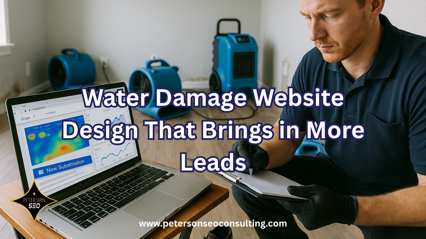 Water Damage Website Design That Gets Results