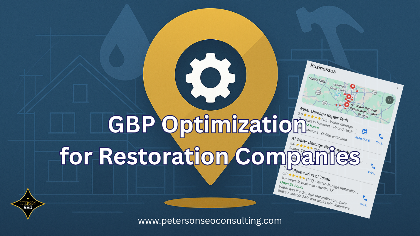 GBP optimization for Restoration Companies