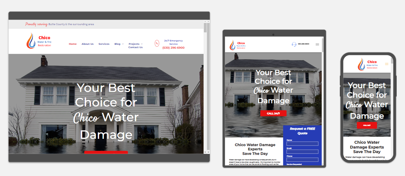Peterson SEO the #1 provider of restoration website, water damage restoration website and restoration seo services
