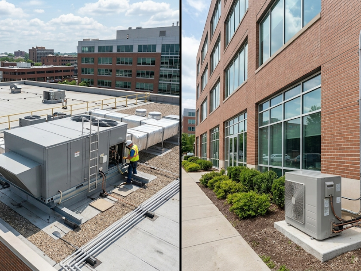 Rooftop Units vs. Split Systems