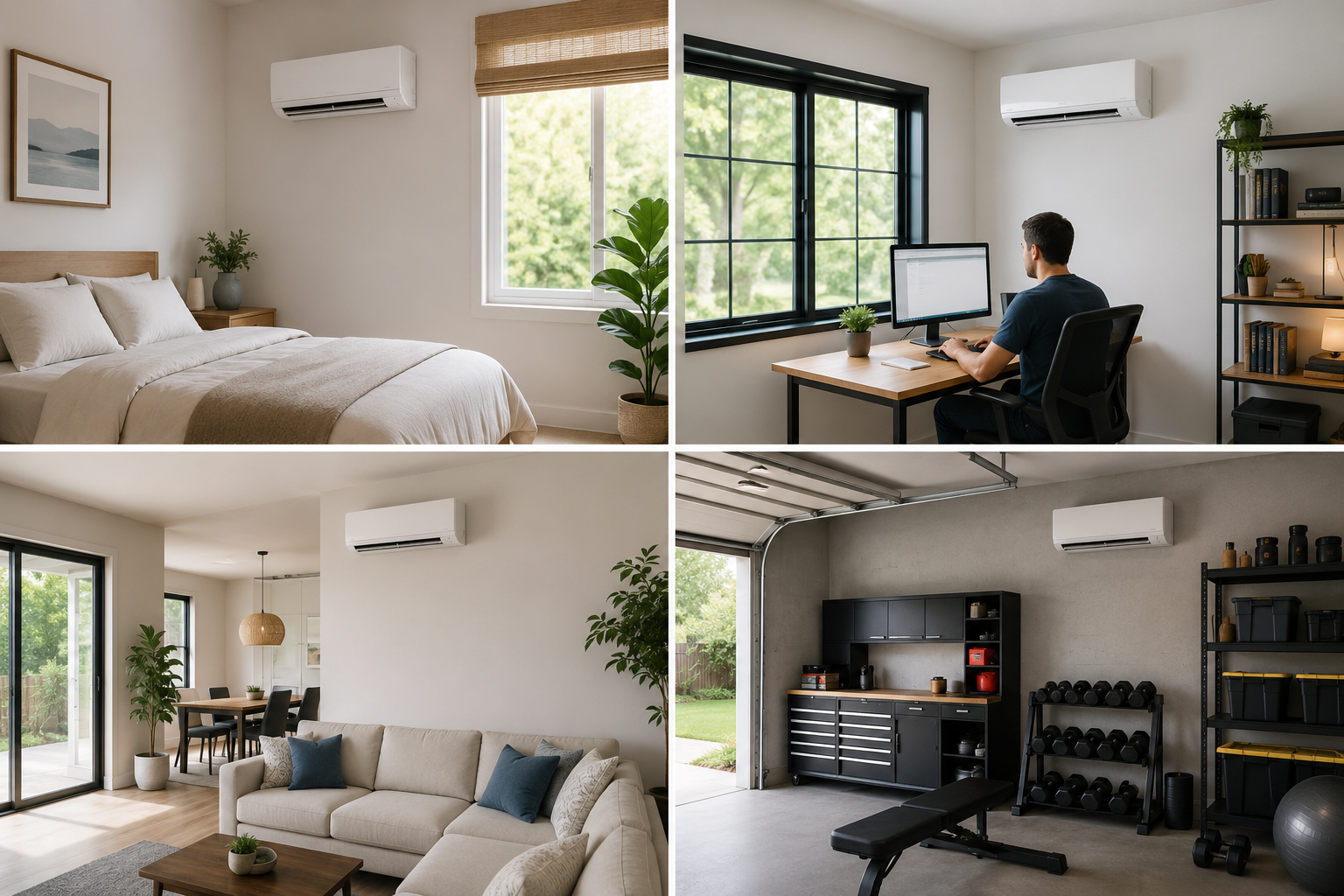 Where Ductless Mini-Splits Work Best
