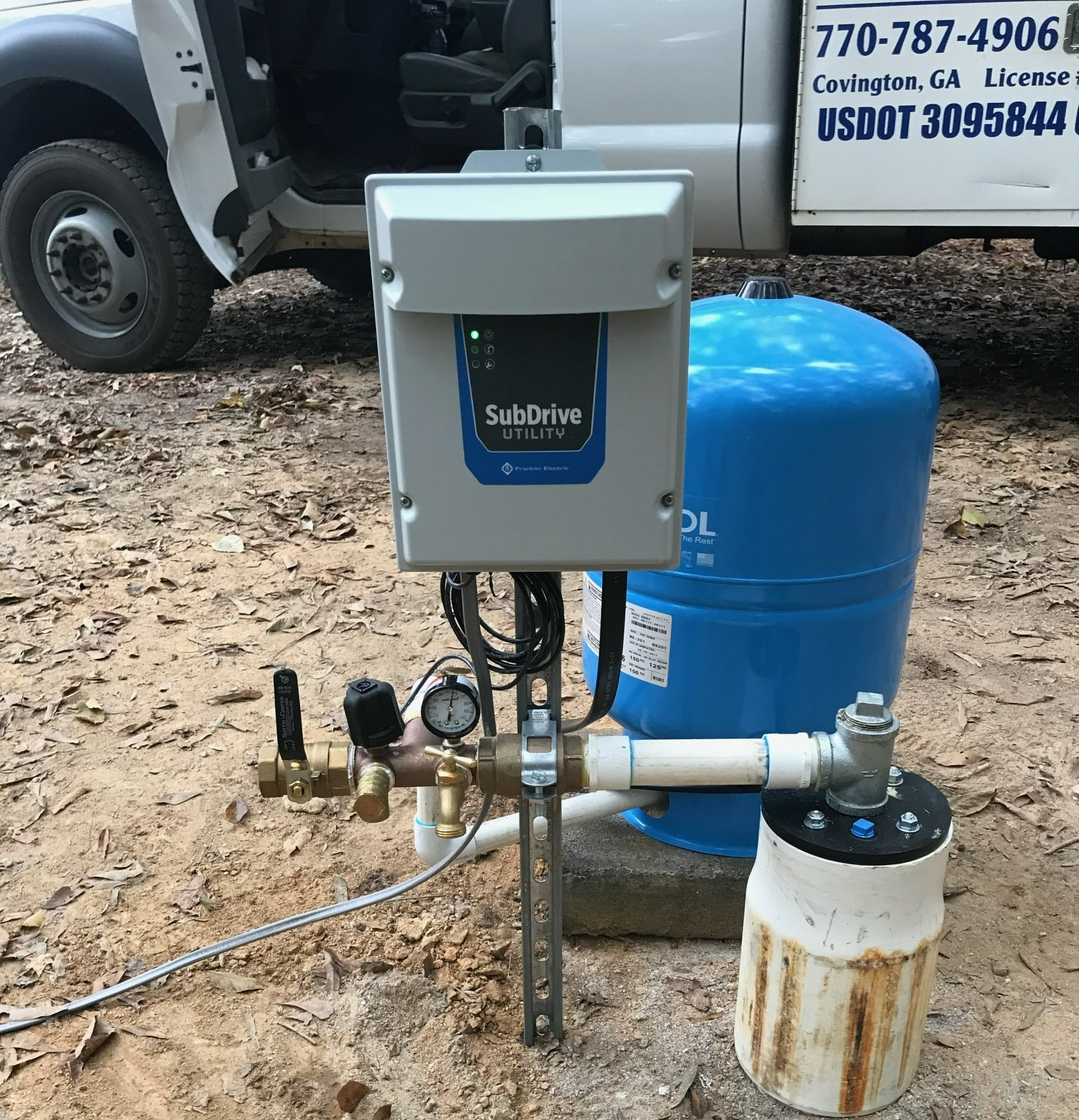 Water Pump Installed — Oxford, Georgia — Brown & Cox Inc