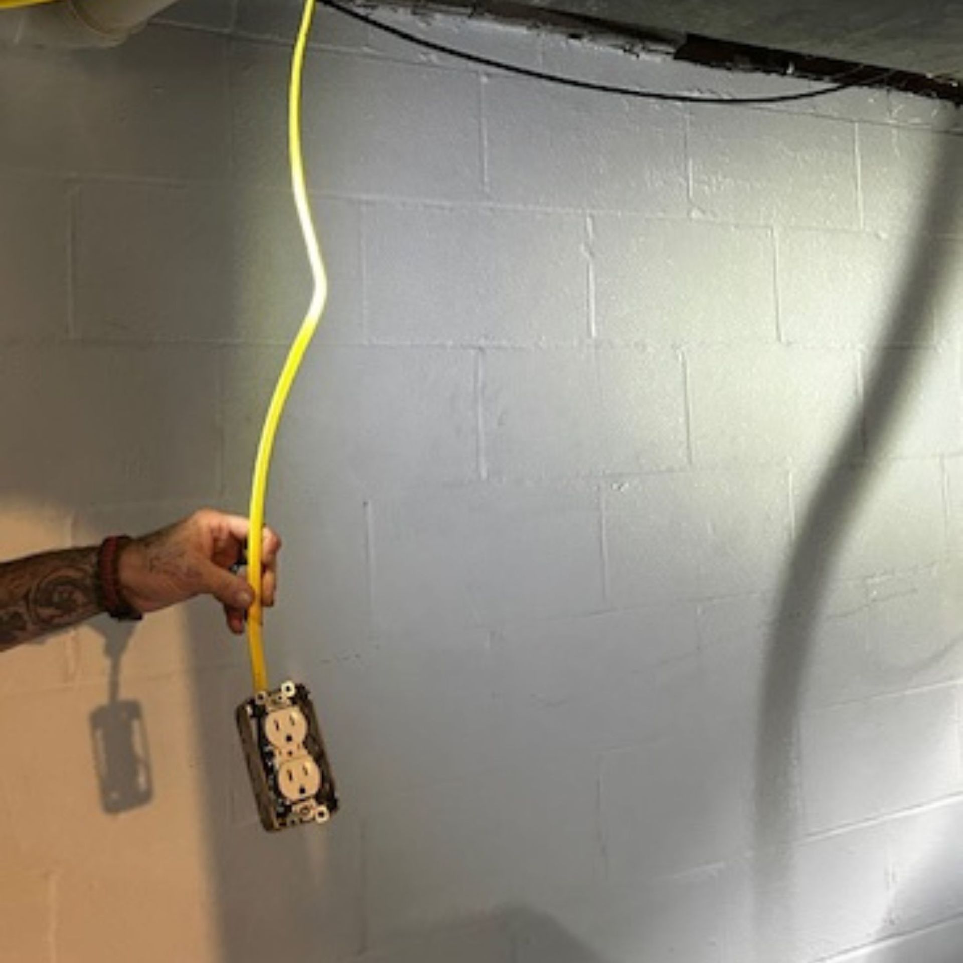 Technician repairing combi Gas Boiler