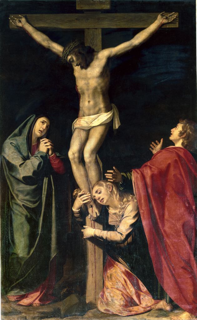 Crucifixion with the Virgin, Mary Magdalene, Saint John the Evangelist