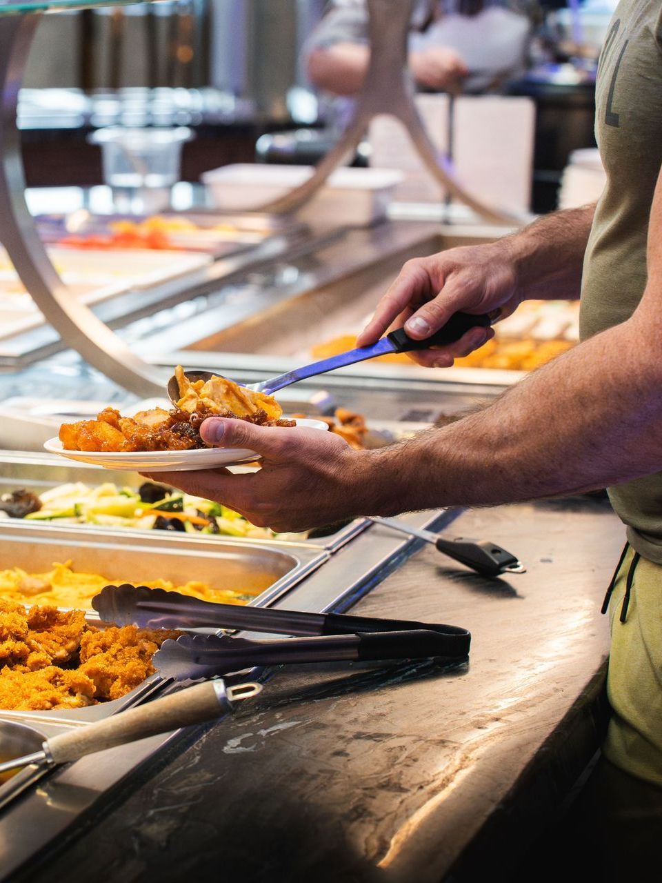 Wok Palais Royal nourriture panée