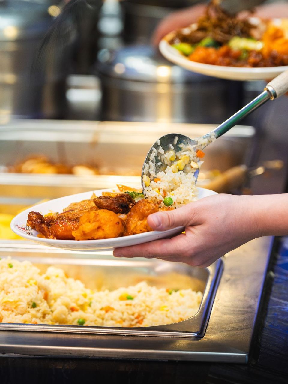 Grand buffet à discrétion Sierre