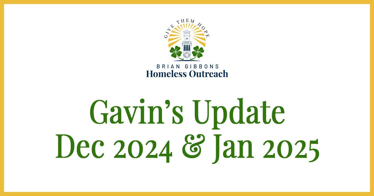 Gavin's Update - Dec 2024 / Jan 2025