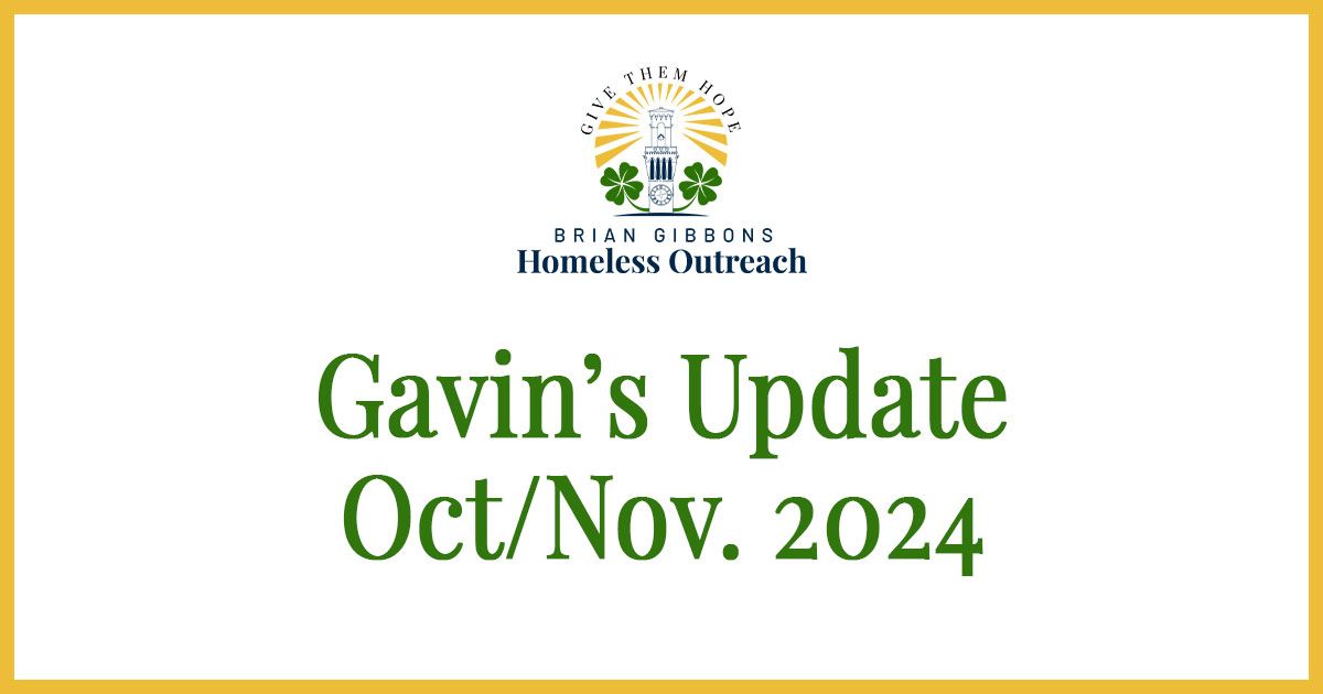 Gavin's Update - Oct/Nov 2024