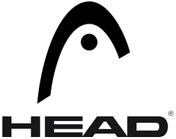 El logotipo de la cabeza es en blanco y negro y parece una cabeza con una pelota dentro.