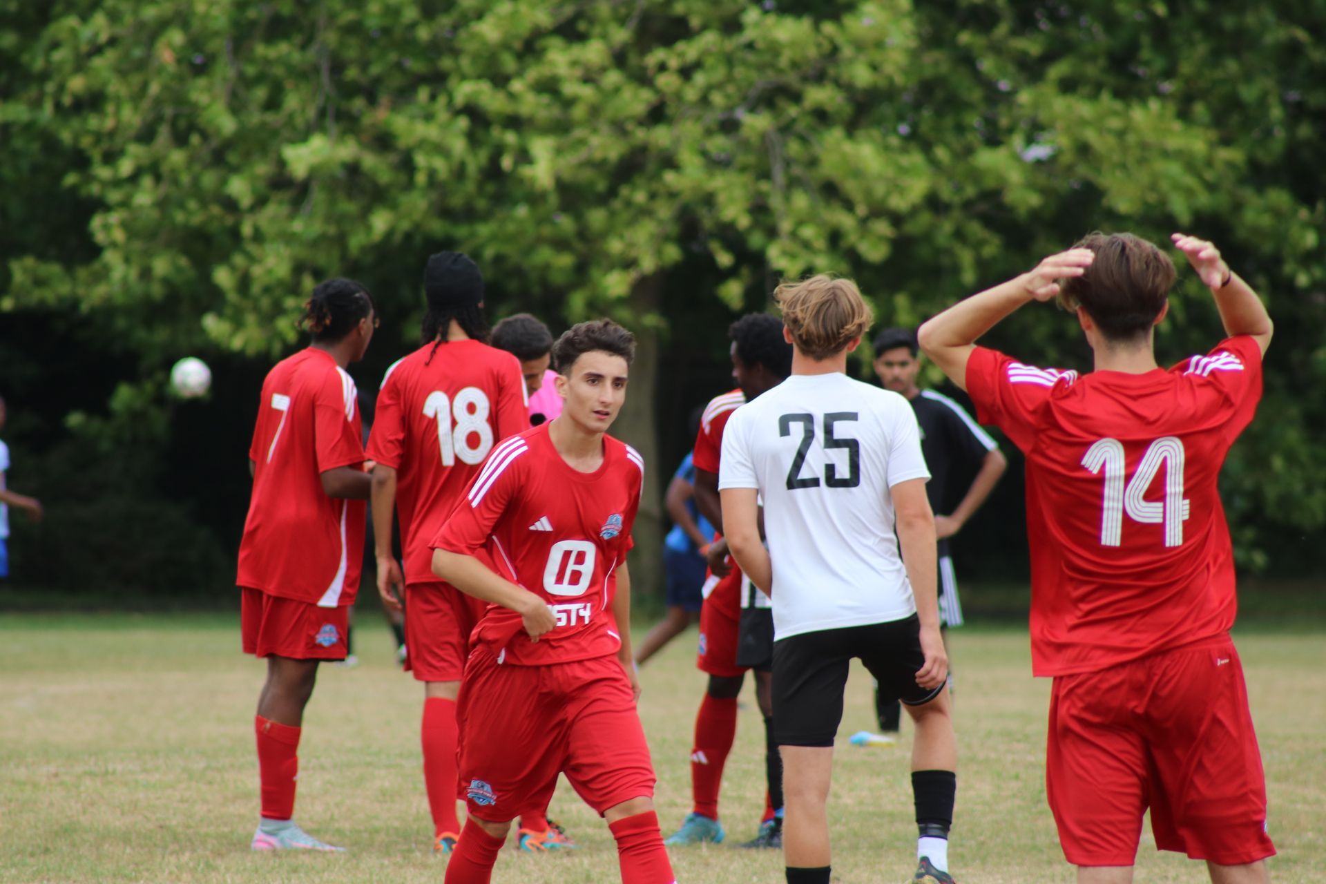 Orpington Town FC is competing at a pre season freindly 
