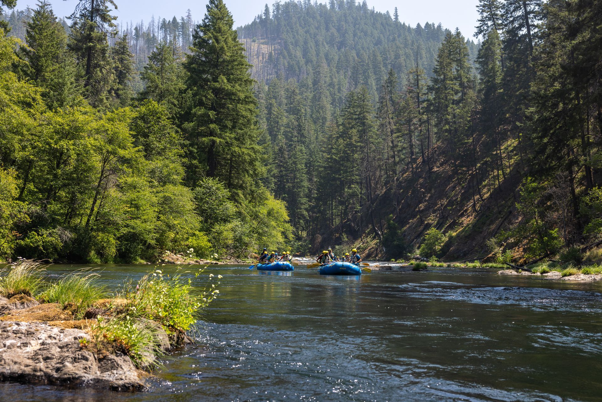 The lush green forest of the North Umpqua River makes it one of the most exciting outdoor adventures in Central Oregon.