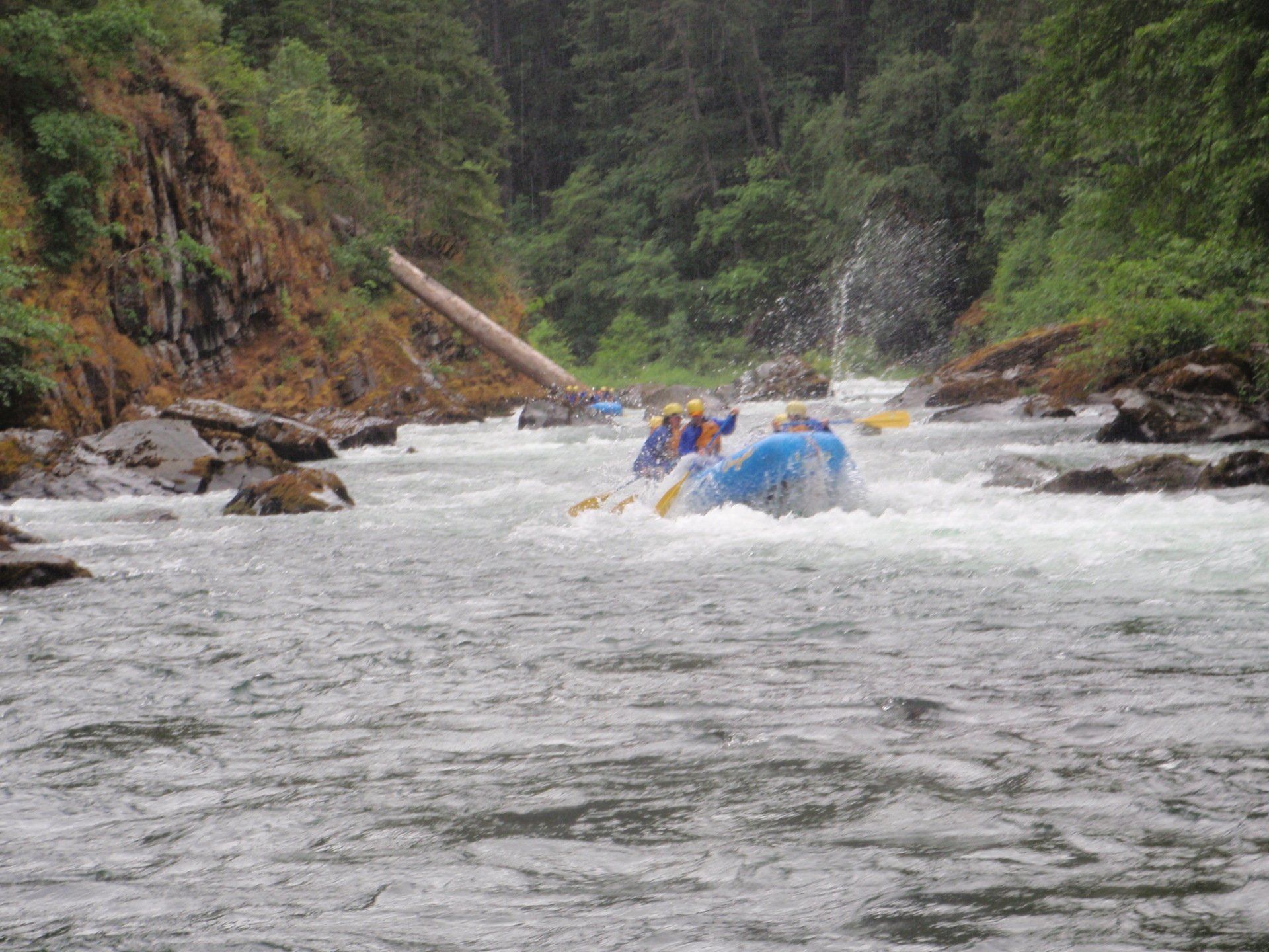 Exciting rapids are some of the most fun on a river rafting trip.