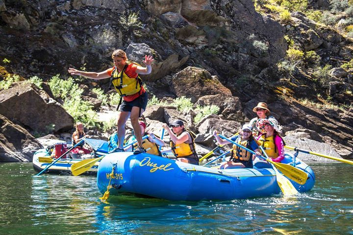 The warm water temperatures on the Lower Salmon River in Idaho provide all-day swimming fun for your outdoor adventure.