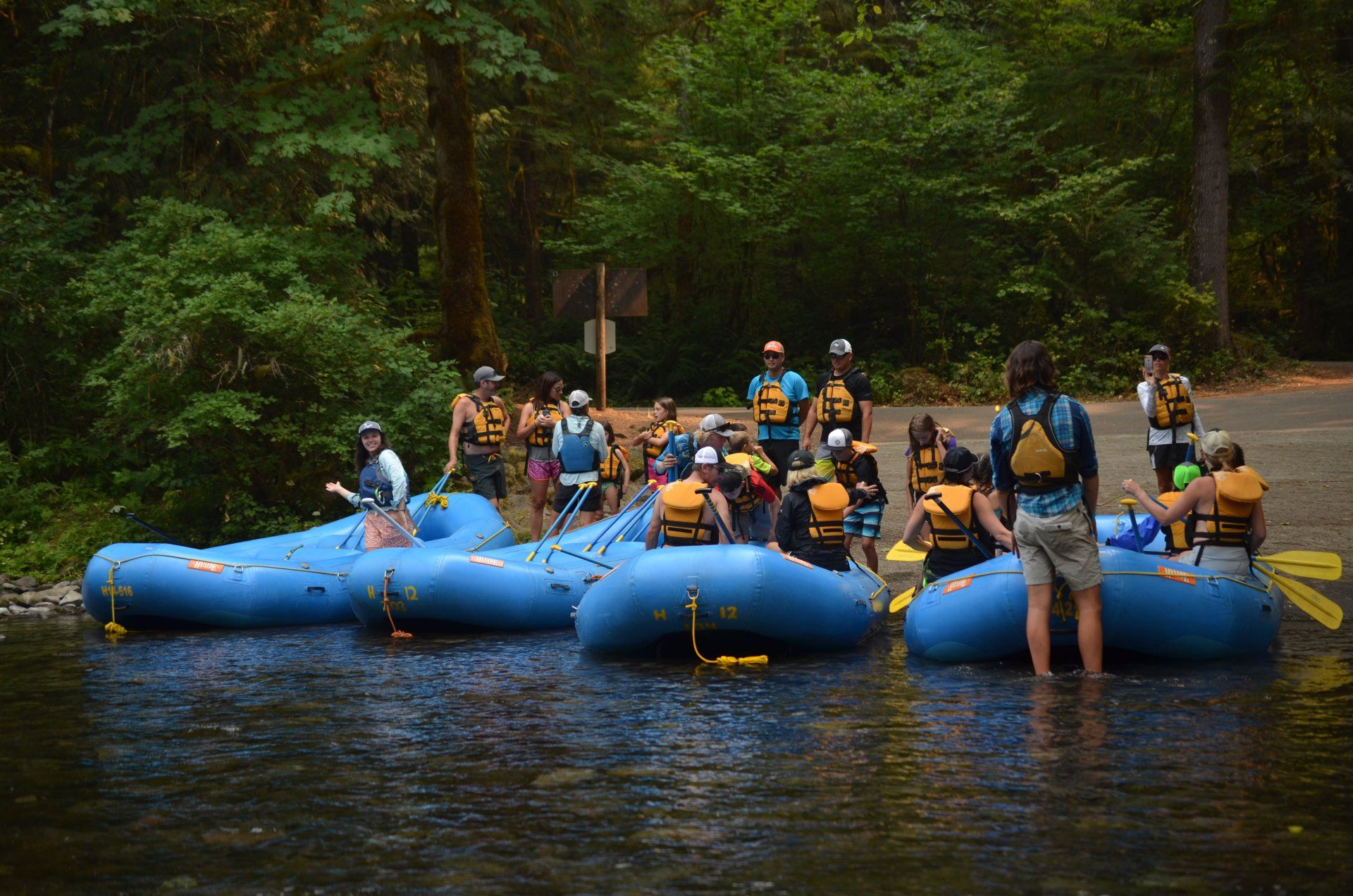 McKenzie River Rafting Trips With Ouzel Outfitters