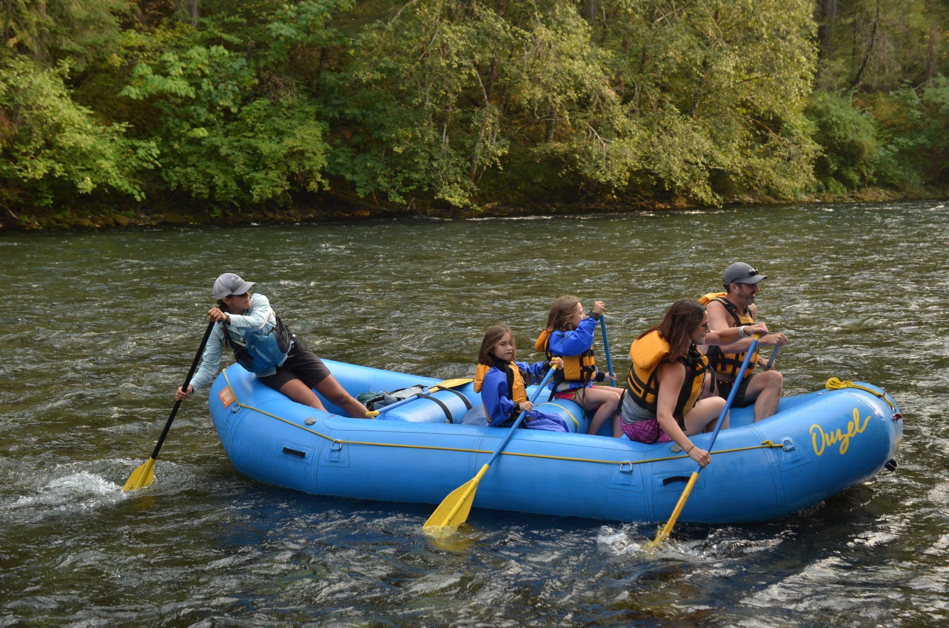 McKenzie River Rafting Trips With Ouzel Outfitters