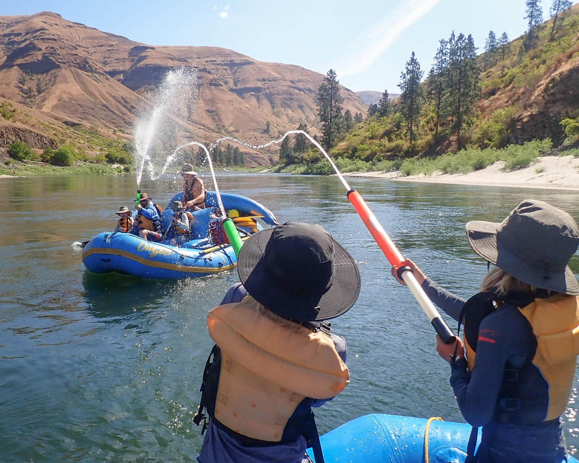 Lower Salmon River Rafting Trips With Ouzel Outfitters