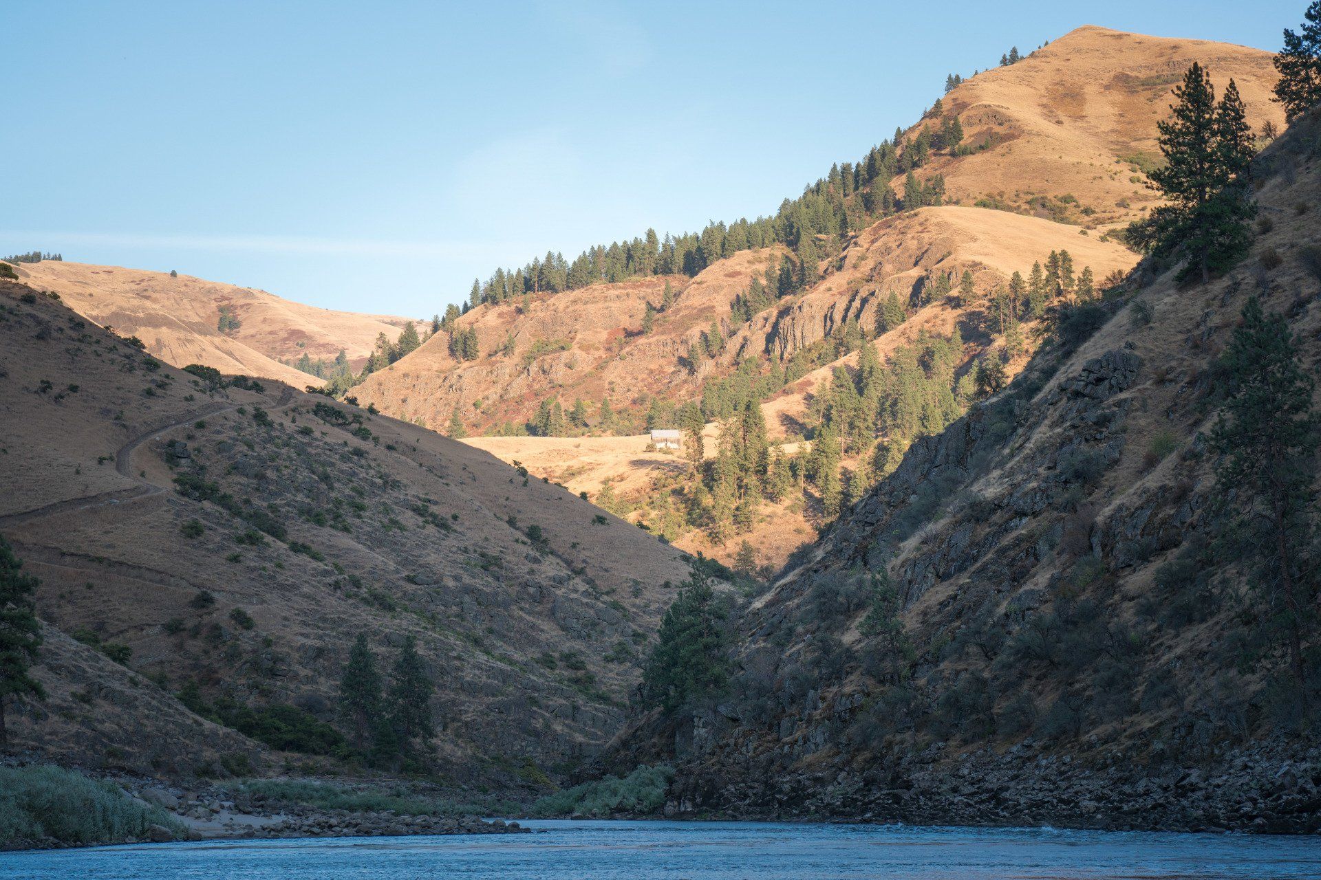 Lower Salmon River in Idaho is a wonderful summer adventure foe families. Enjoy white-sand beaches and warm water.