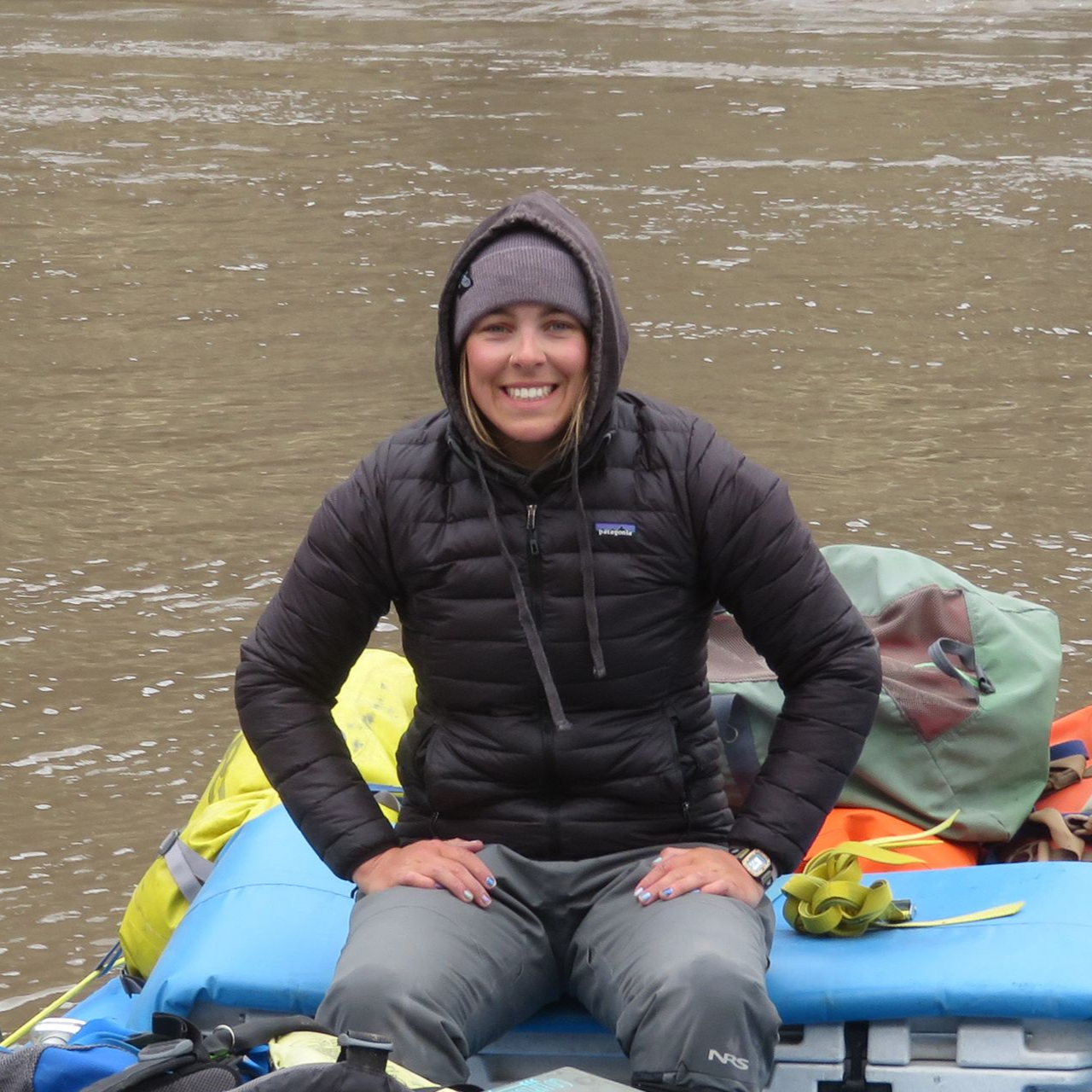 Helen has a degree in Marine Biology, and she moved to Bend and became friends with raft guides.