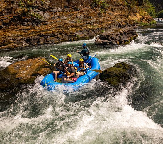 Whitewater rafting on the North Umpqua River