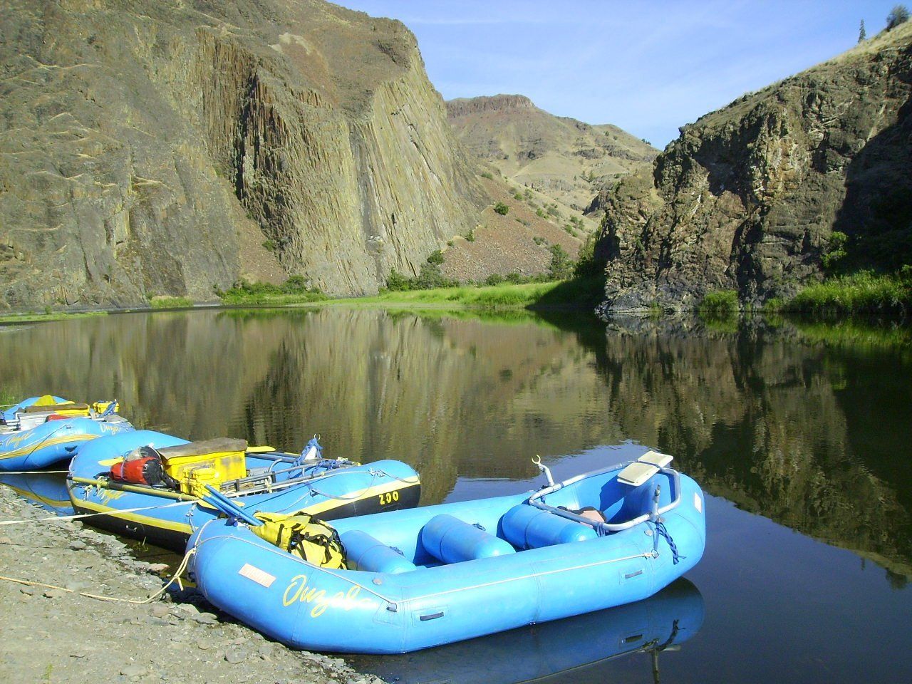 relaxation on the john day river