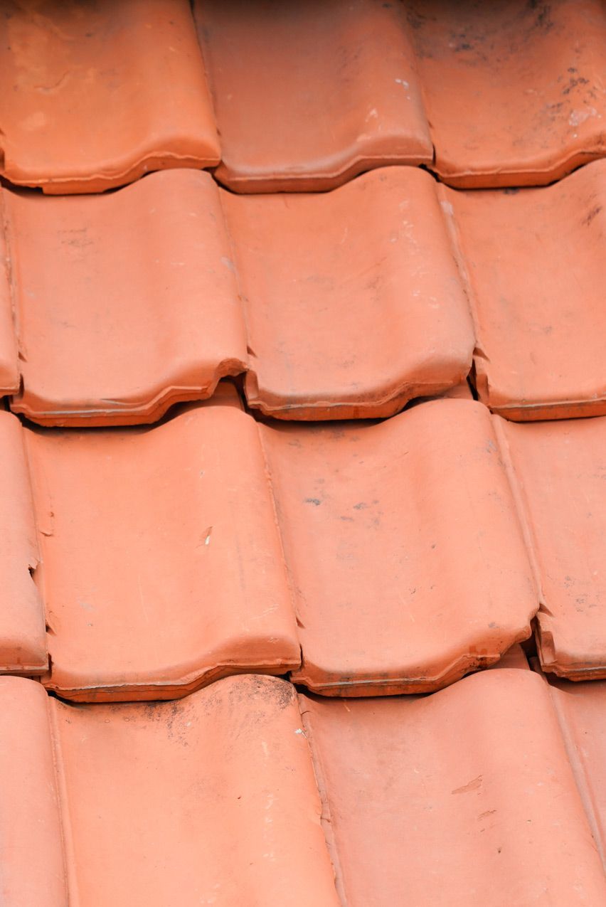 A Close Up of a Row of Red Tiles on a Roof — RPS–Remote Painting Services in White Rock, QLD