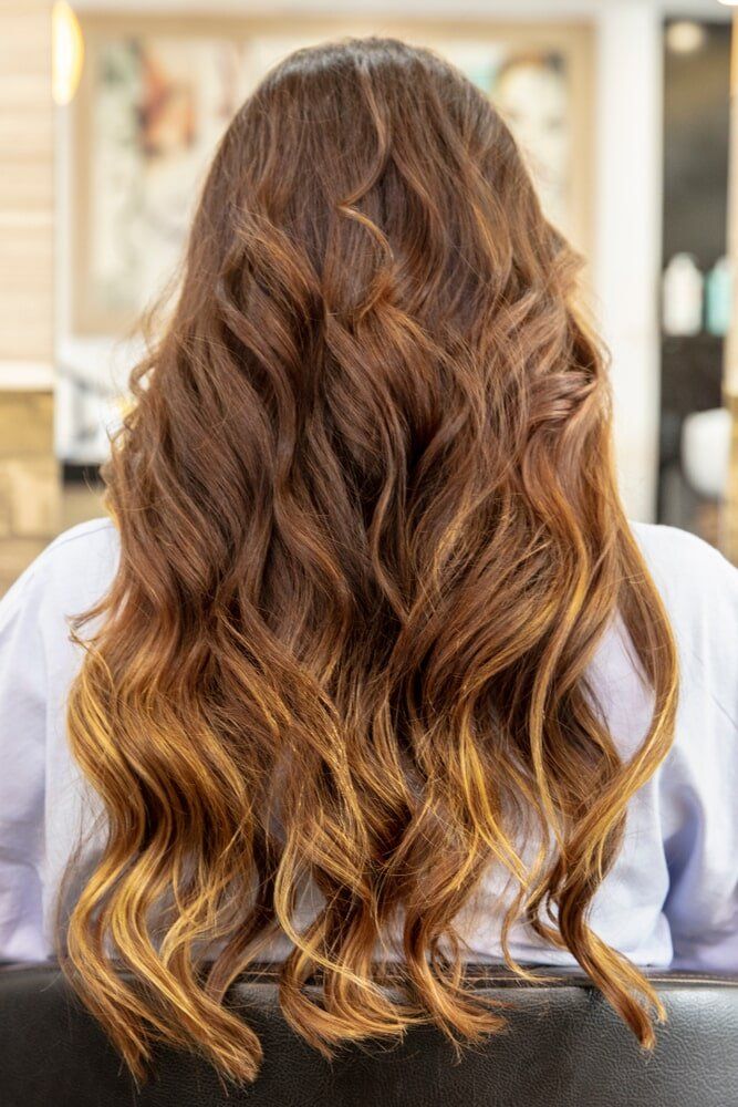 Woman with New Haircut — Hair Salon in Townsville, QLD