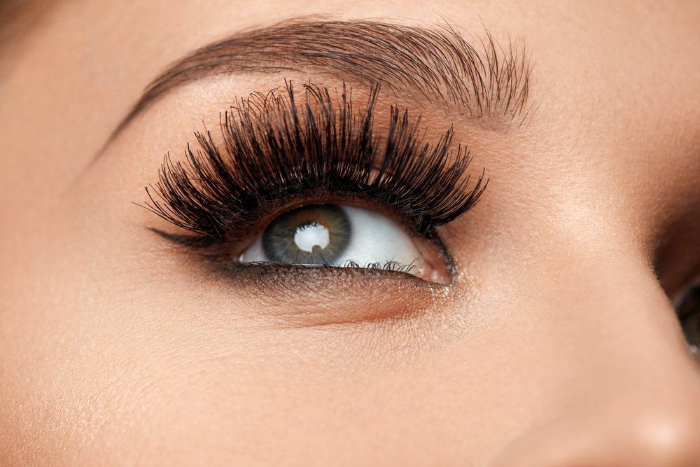 Long Black Eyelashes — Hair Salon in Townsville, QLD