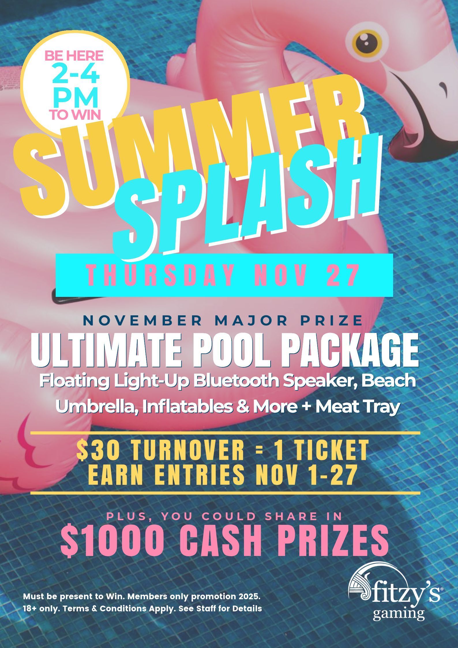 An advertisement for a $1000 cash giveaway