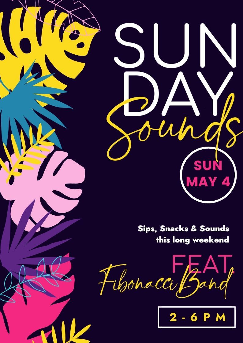 A poster for a long weekend party called sunday sounds 