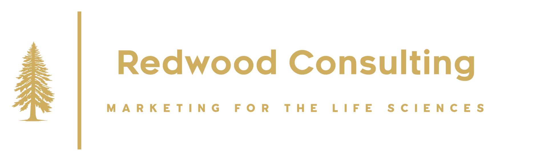 A gold-colored pine tree icon next to the text 