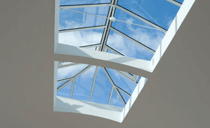 A steel-support roof light