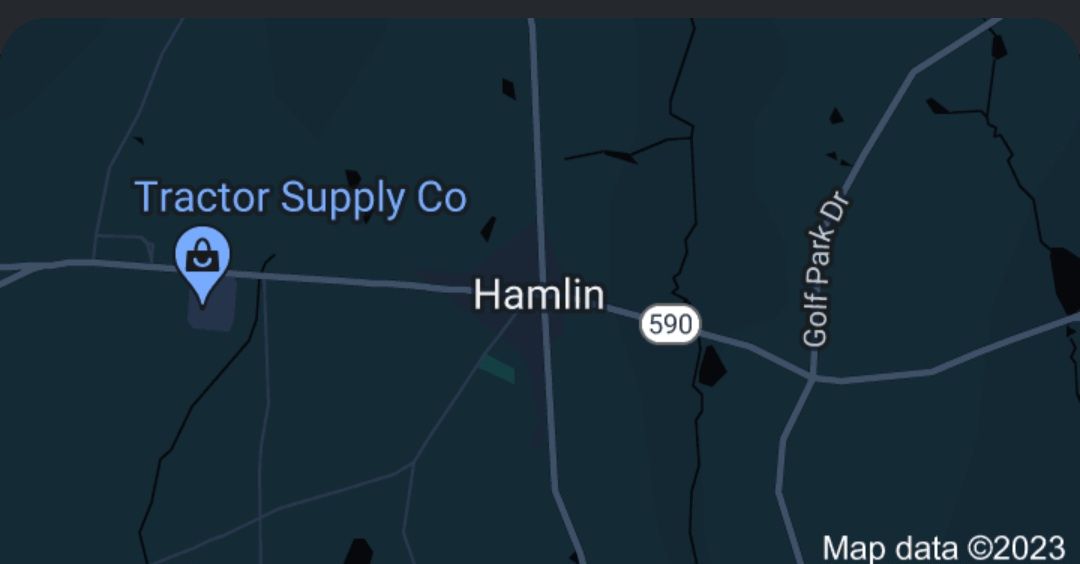 map of Hamlin pa, service area for garage door repair company discount garage doors llc