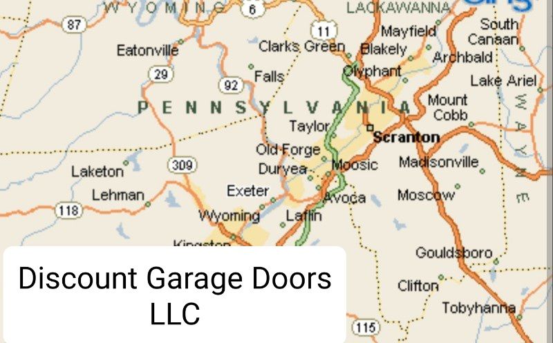 map of Exeter pa
