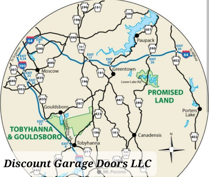 map of gouldsboro pa