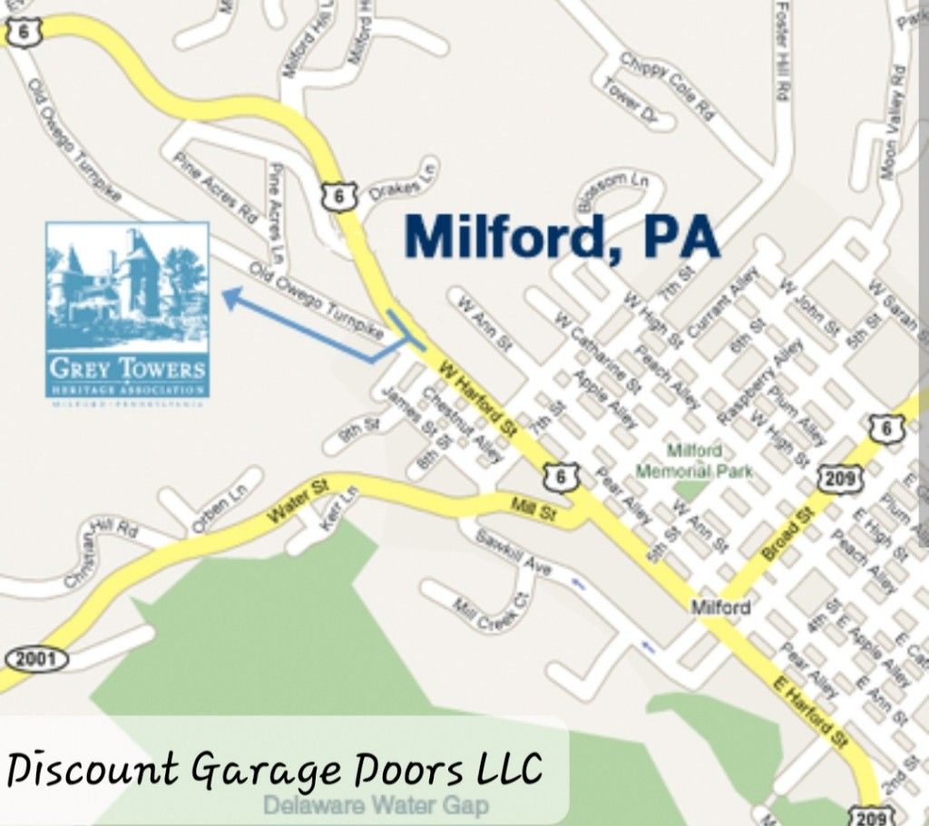 map of milford PA