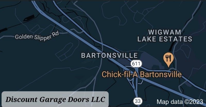 map of bartonsville pa