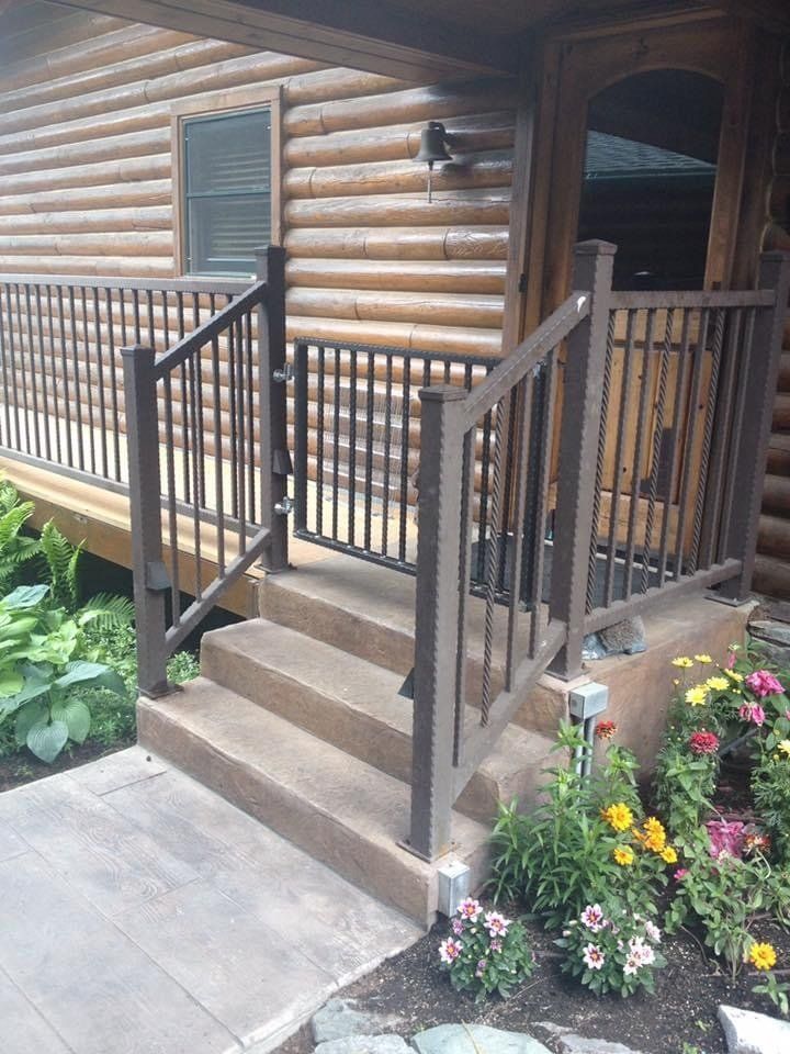 Bricklayer Cutting An Iron Bar — Kalispell, MT — The Welding Shop