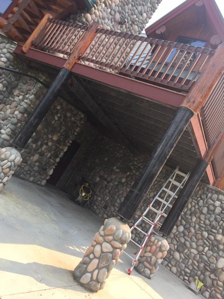 Worker Welding Steel — Kalispell, MT — The Welding Shop