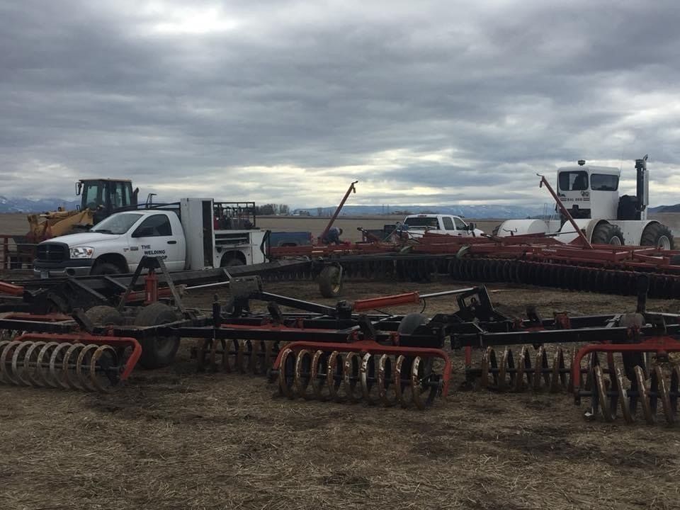 Grinding Metal Work In Workshop — Kalispell, MT — The Welding Shop