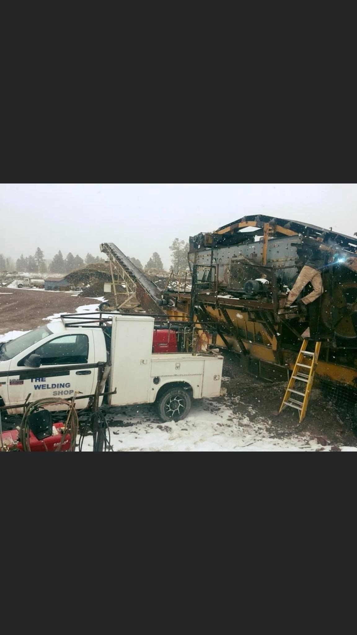 Welder In A Factory — Kalispell, MT — The Welding Shop