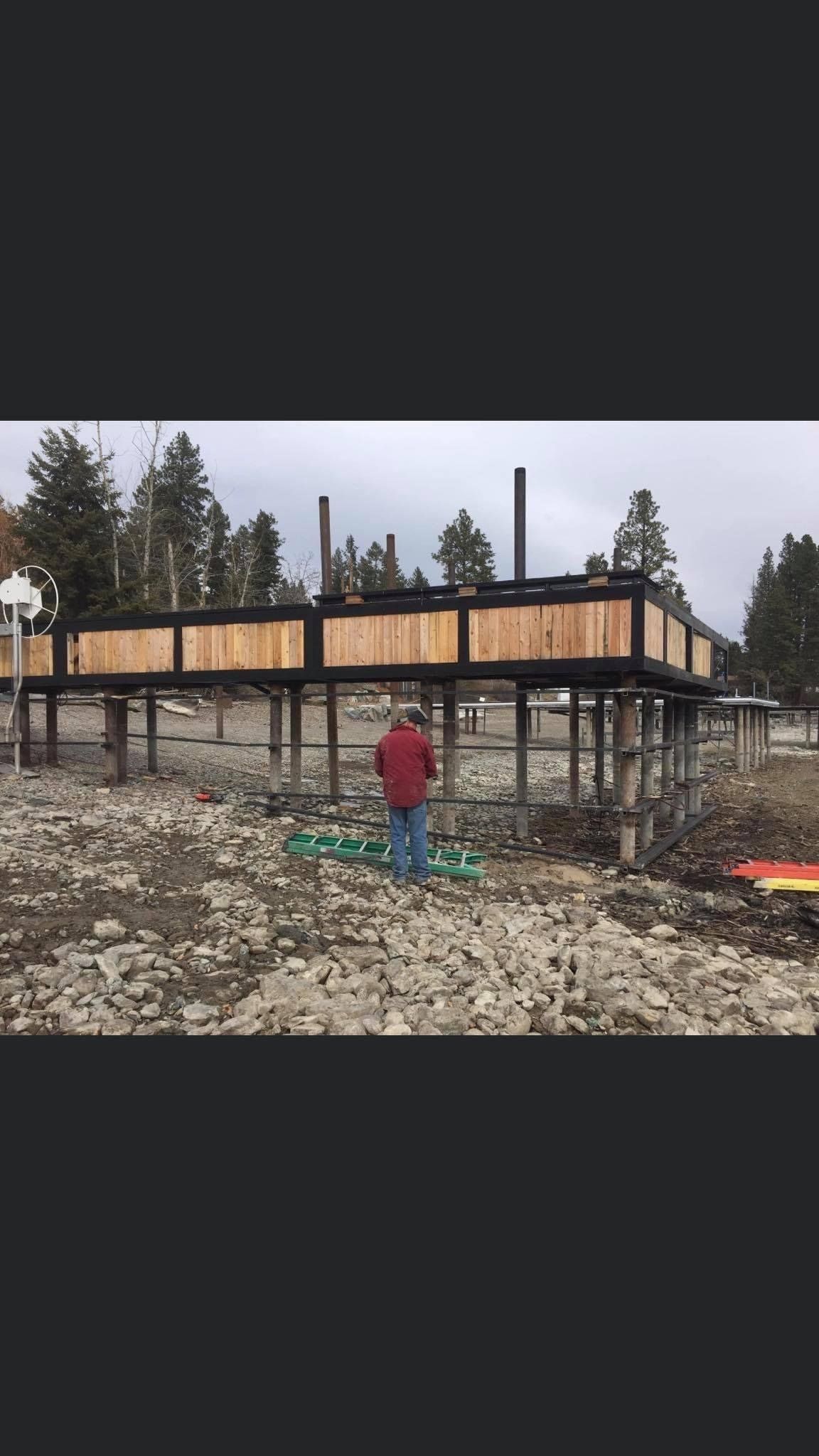 Worker Working With Welding Tool — Kalispell, MT — The Welding Shop