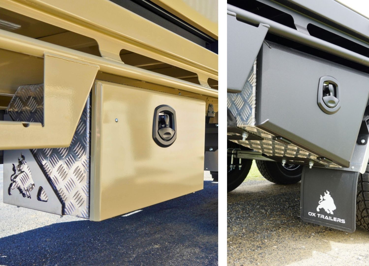 Integrated Ramp Stowage for Flat Top Trailers