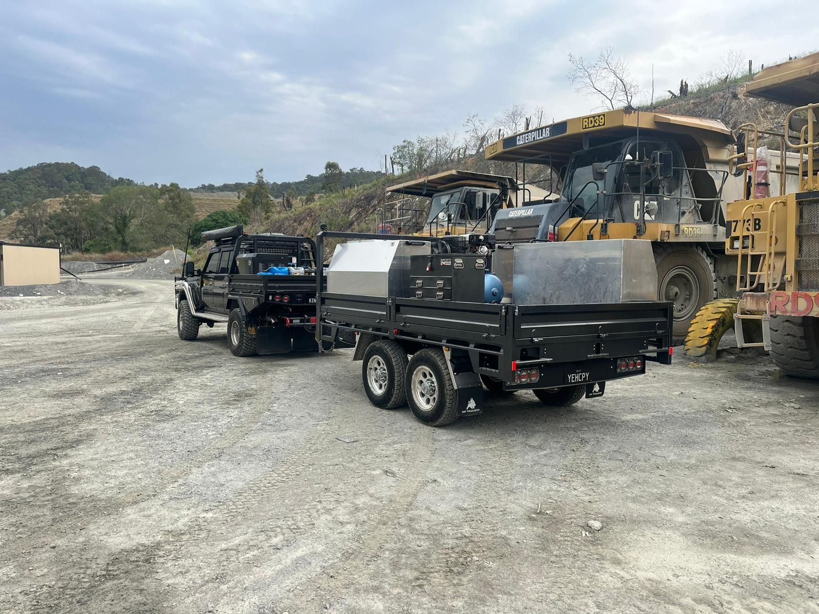 Daniel Henri Diesel Fitter Trailer