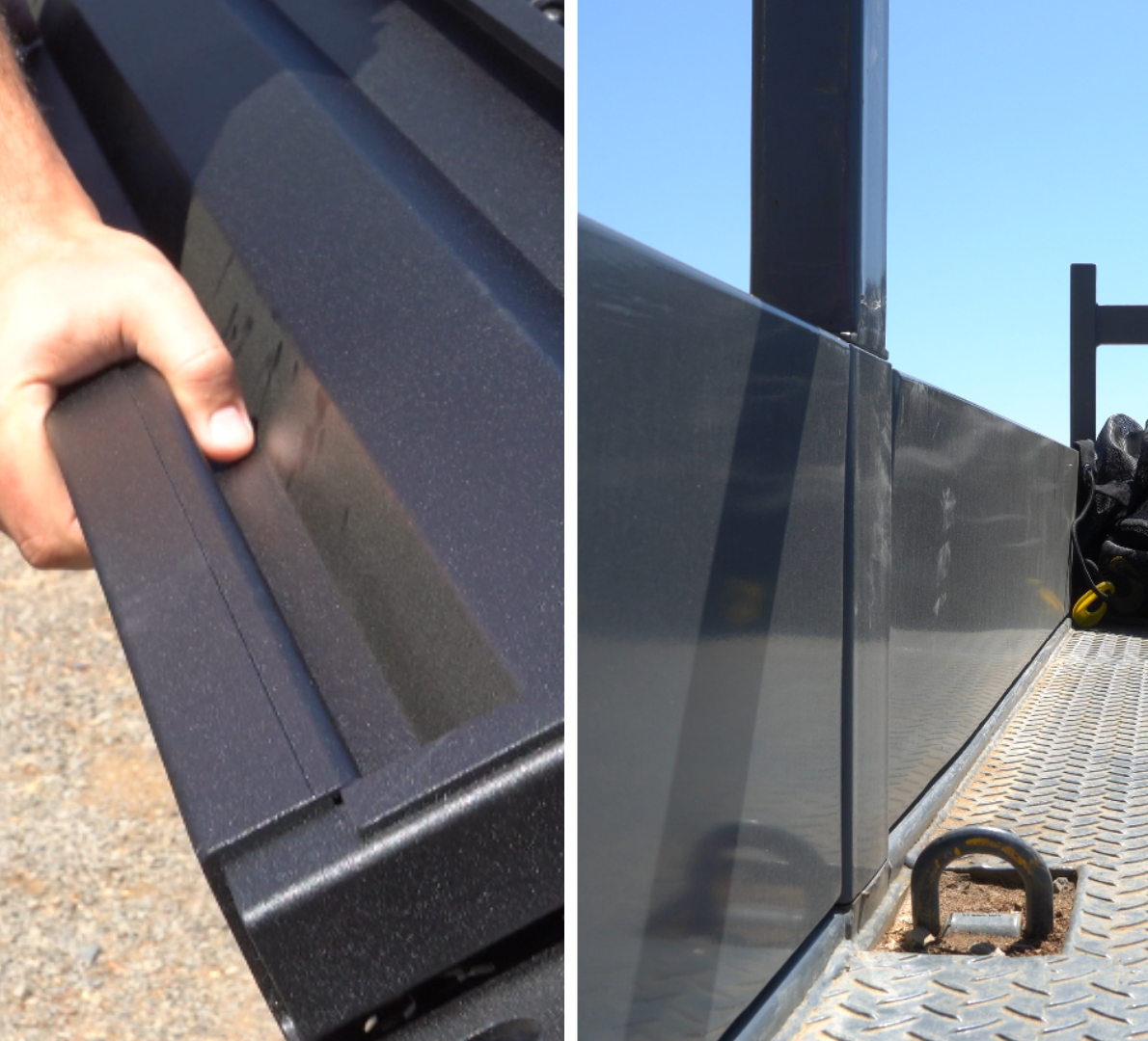 the shs reinforcements and internal sheet available to add to an ox trailer