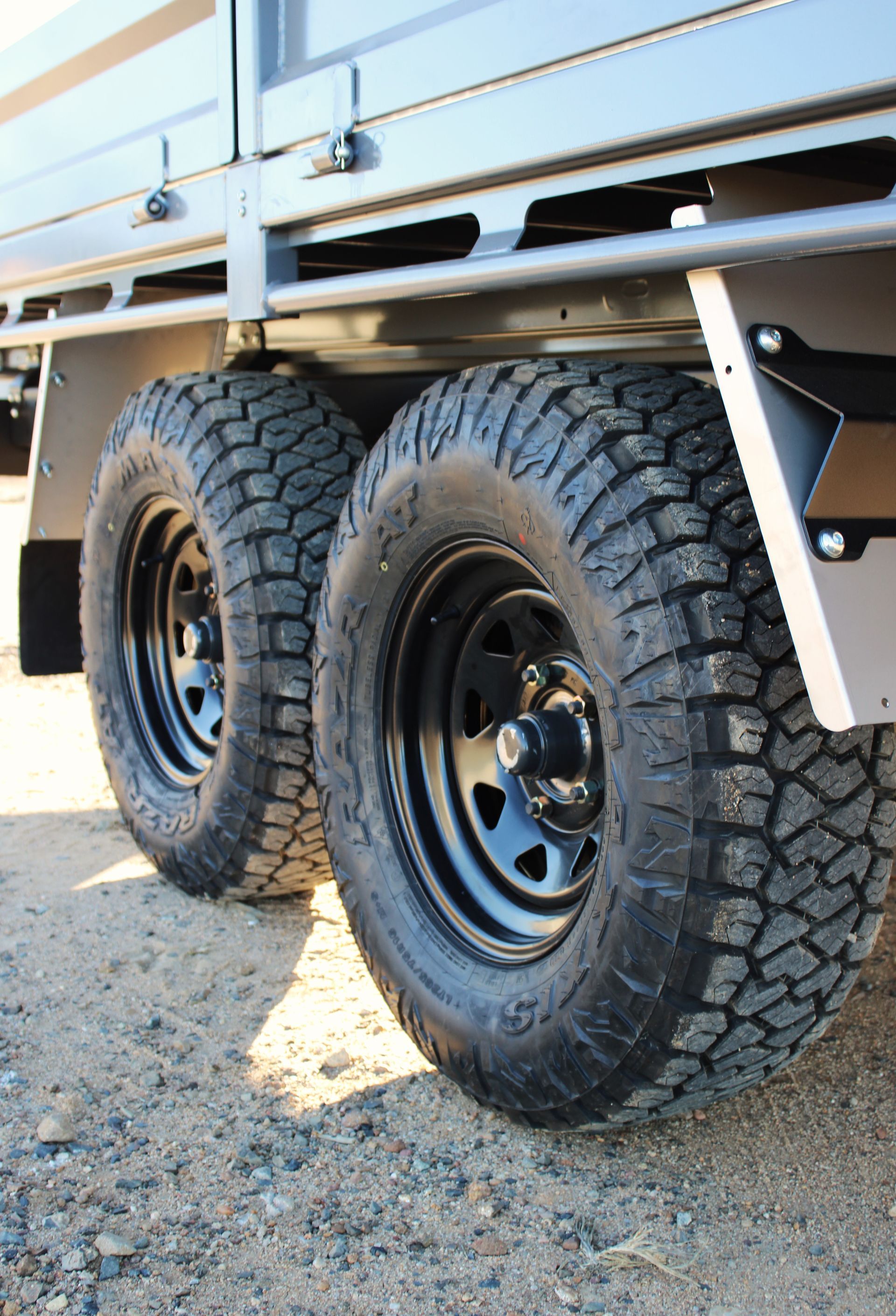 Tandem Axle Trailer with Maxxis Razr All Terrain Tyres