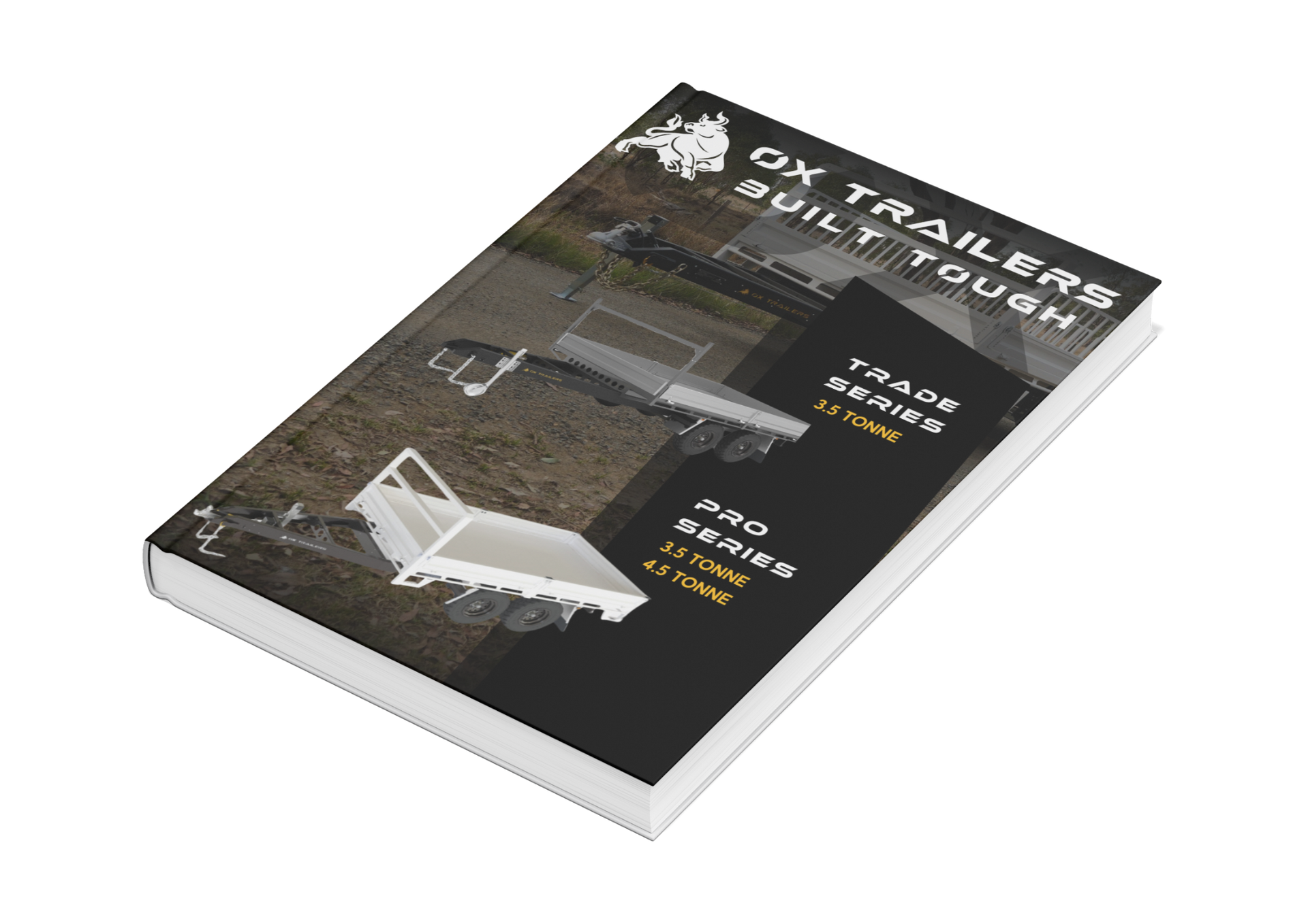 Brochure on the capabilities and accessories of an Ox Trailer Flat Top Trailer available for Download