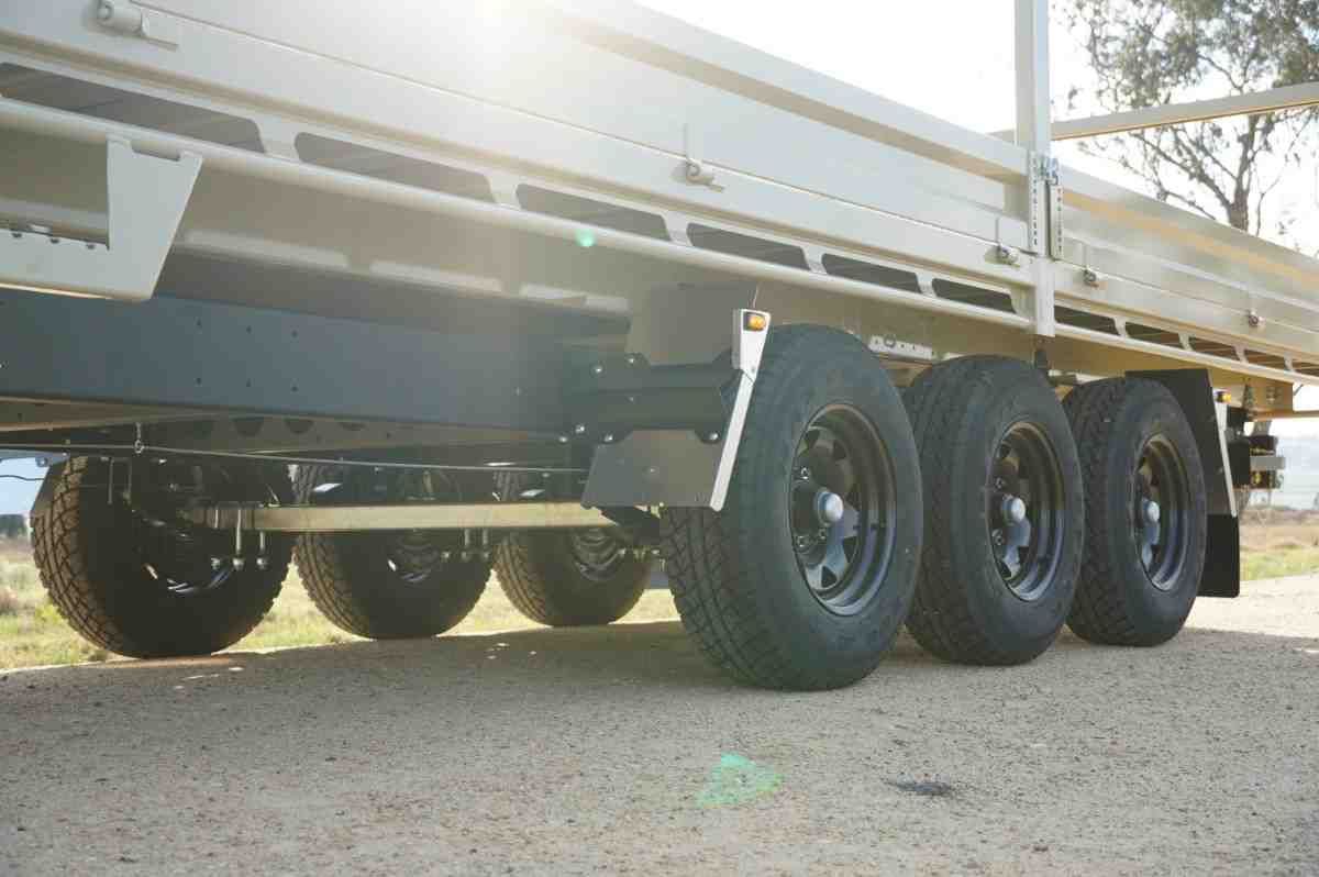Tri-Axle Upgrade for 4500kg Flat Top Trailer
