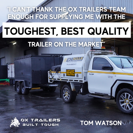 Tom Watsons Service Trailer