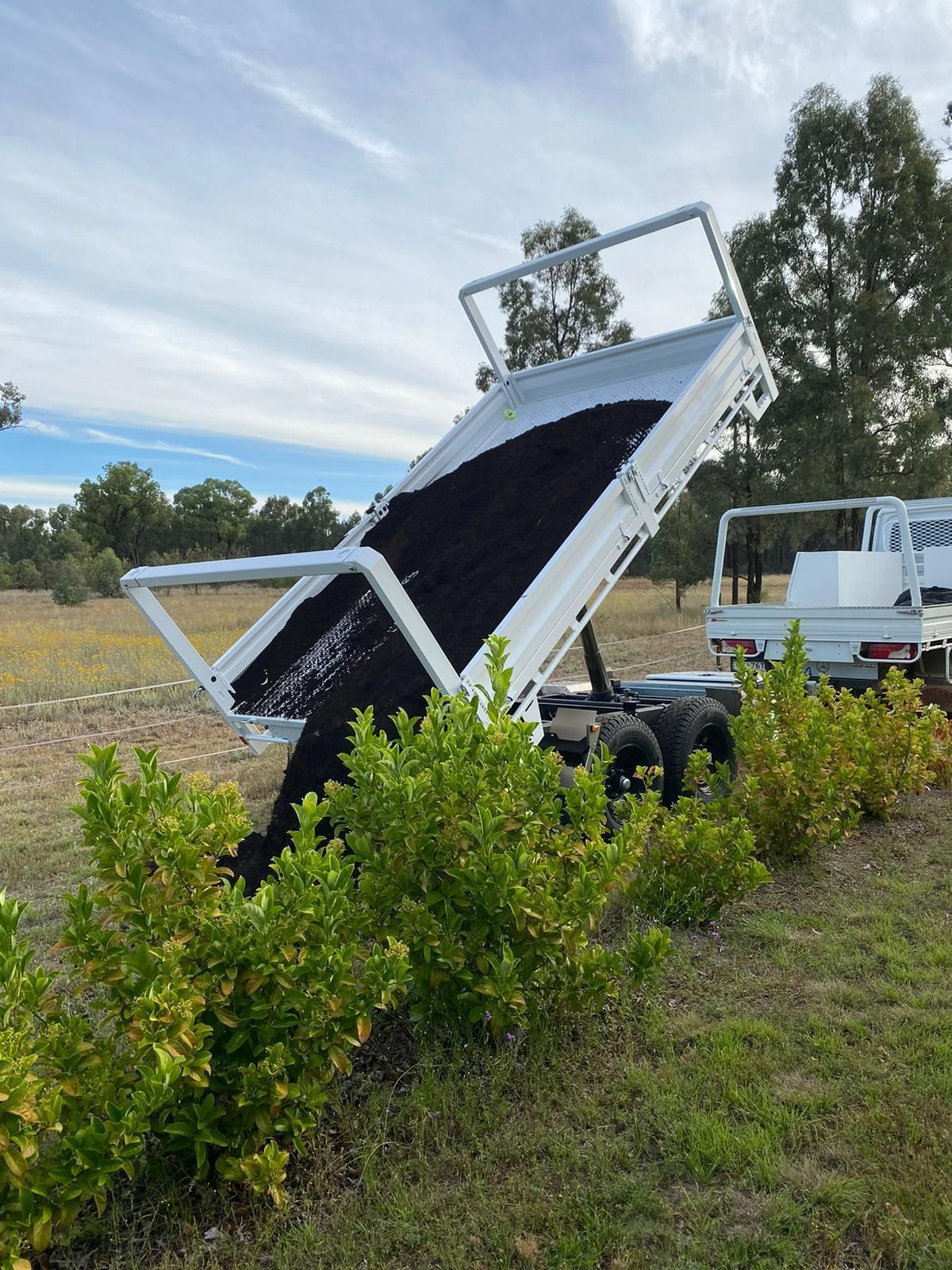 Matt Anderson's Ox Trailers Rear Tipper Trailer Review